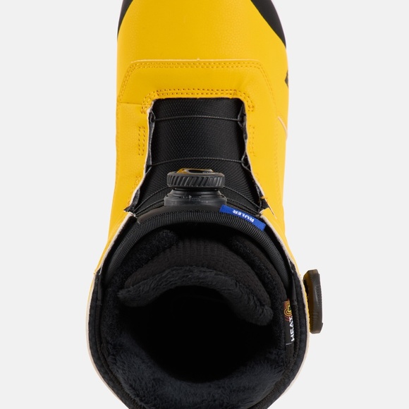 BURTON MEN'S RULER STEP ON SNOWBOARD BOOTS 2025 GOLDENROD - Picture 5 of 6